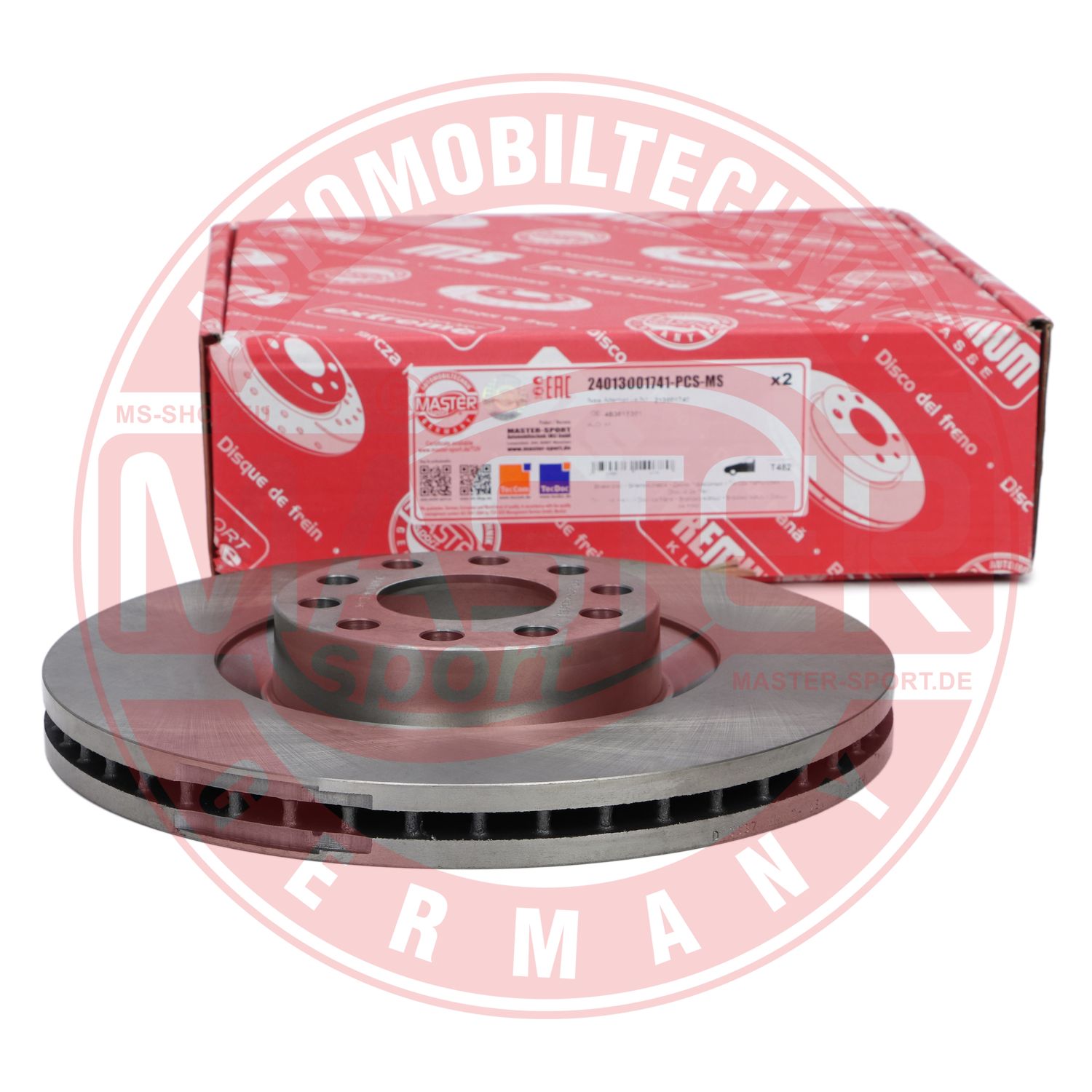 Disc frana MASTERSPORT GERMANY 24013001741-PCS-MS